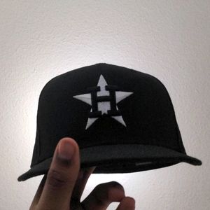 Houston Astros fitted hat size 7 1/2